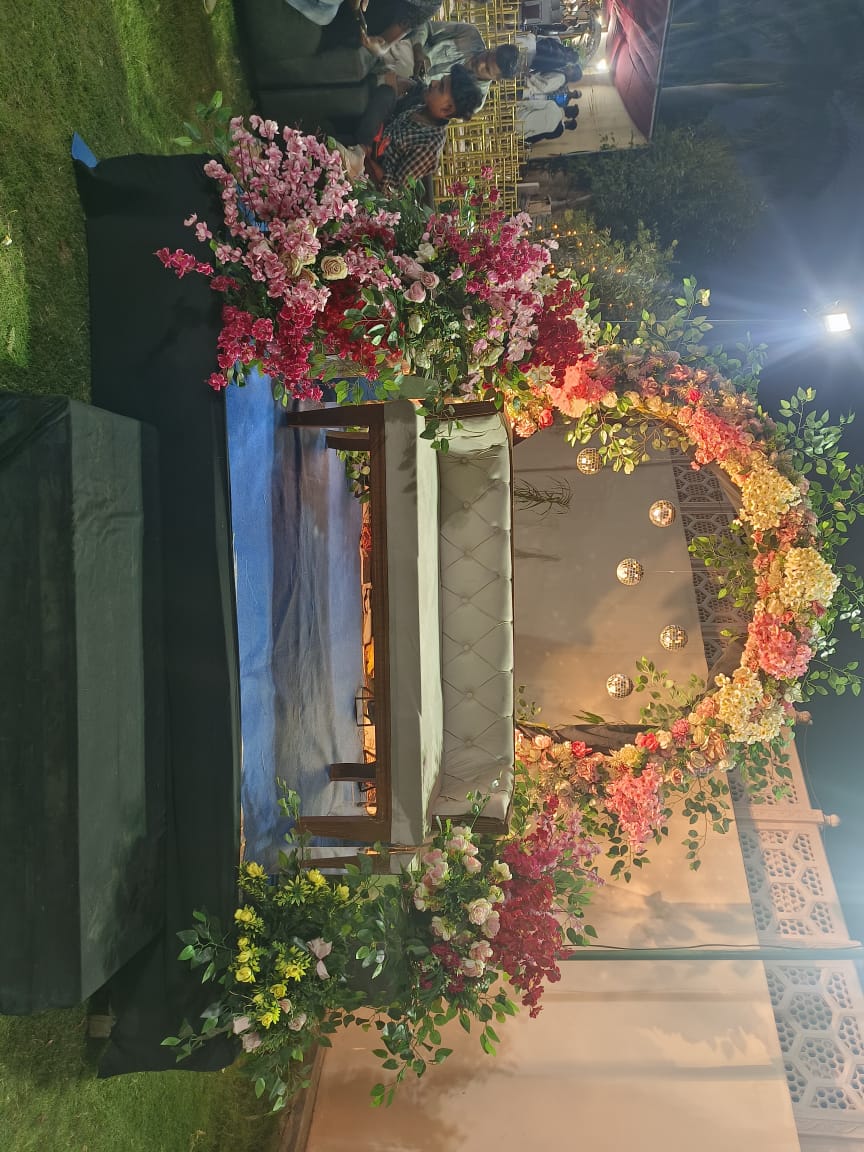 Premium event decor setup